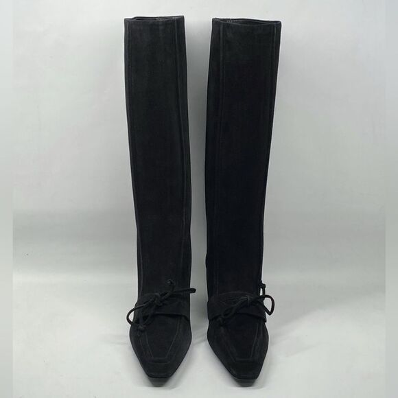 Burberry Storm Tall Suede Boots size 37 - Picture 5 of 15